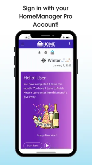 HomeManager App screenshot 1