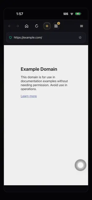 Gao Browser screenshot 2