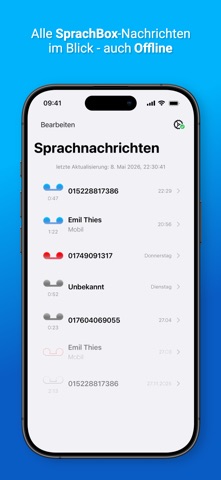 SprachBox - Festnetz Voicemail screenshot