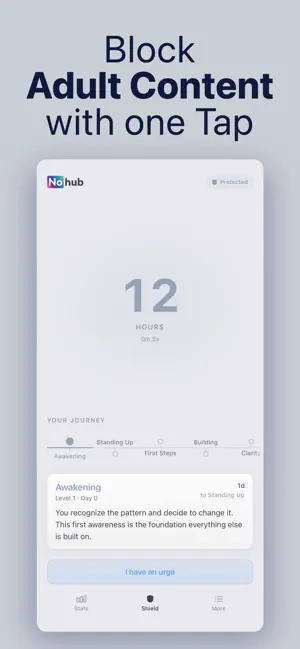 Block Adult Content - Nohub screenshot 1