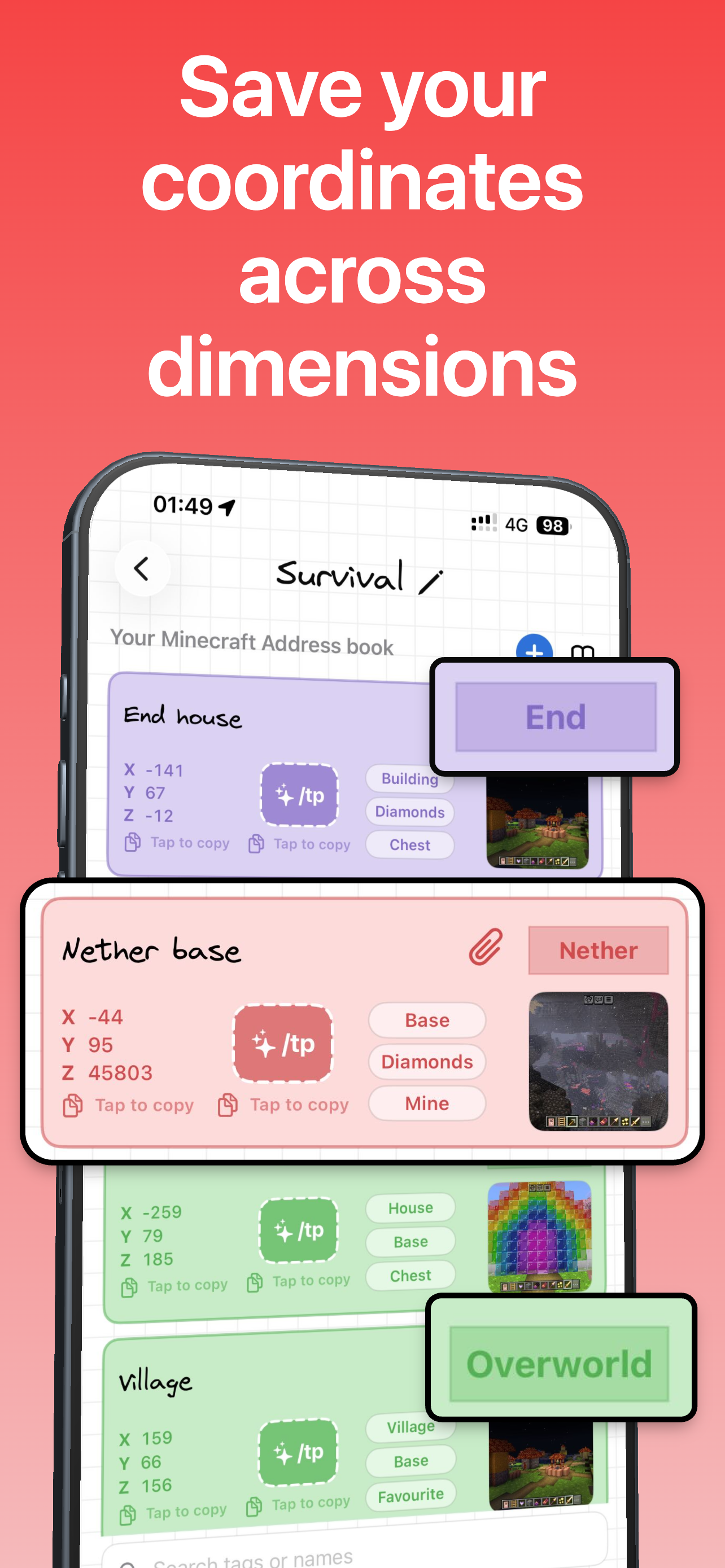 Minebook screenshot 4