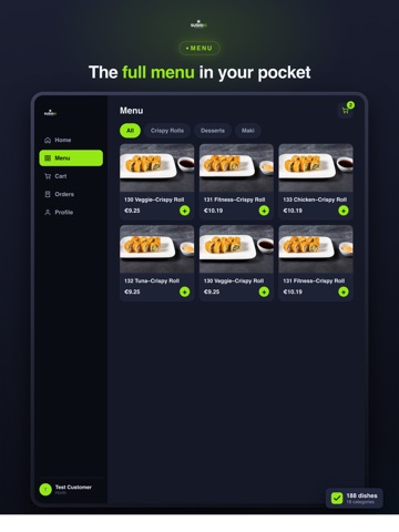 SushiKi iPad screenshot