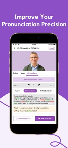 FIKA IELTS - Practice Speaking Screenshot 3 of 10
