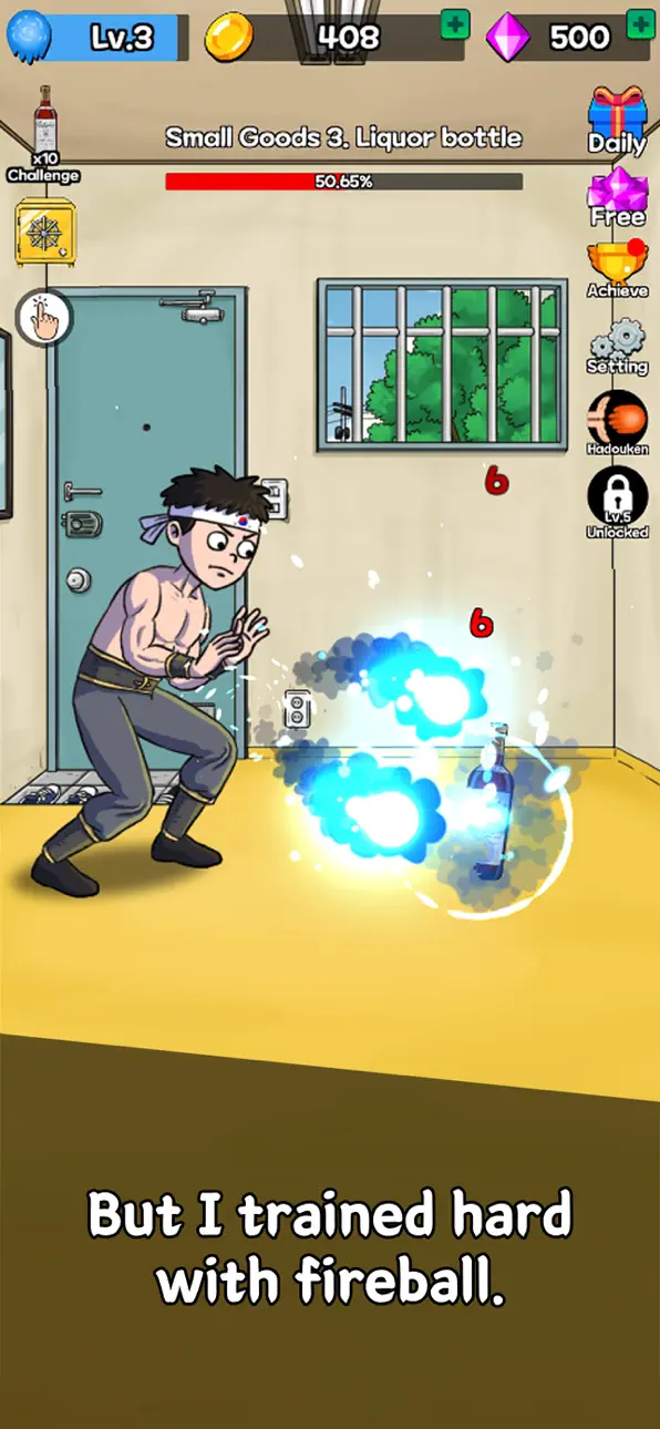 The Legend of Fireball iOS Mod IPA screenshot 3 - iOS game interface