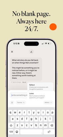 Ondo: AI Journal iPhone screenshot
