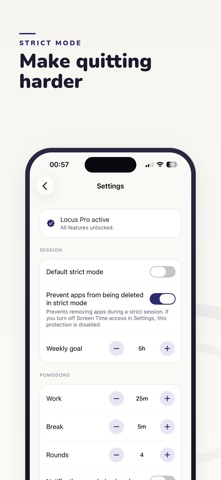 Locus: Focus & App Blocker Screenshot 5 of 6