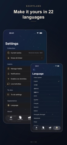 KeepFlame: Habit Tracker Screenshot 8 of 8