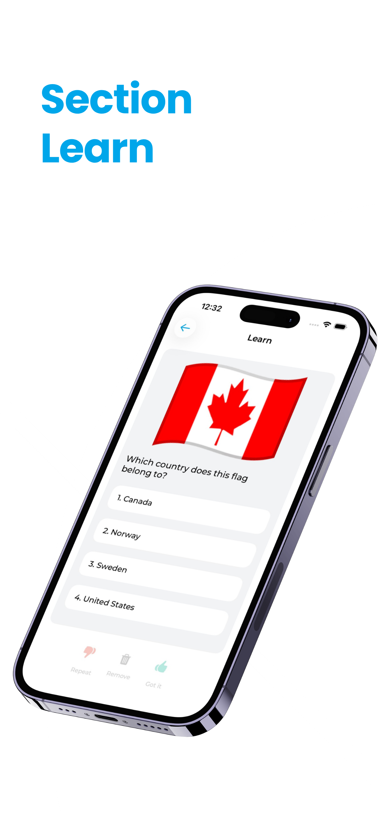 Learn World Flags Quiz