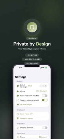 CartPulse iPhone screenshot