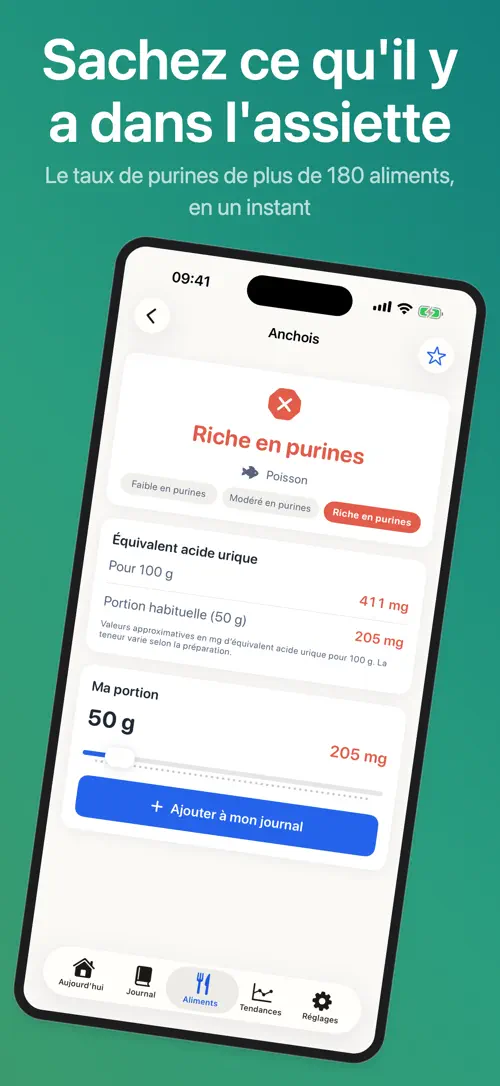 Goutly sur iPhone : capture d’écran 5 sur 7