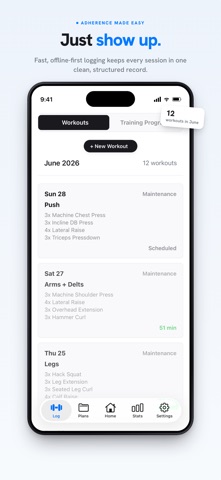 GainsLog: Workout Log Screenshot 4 of 5