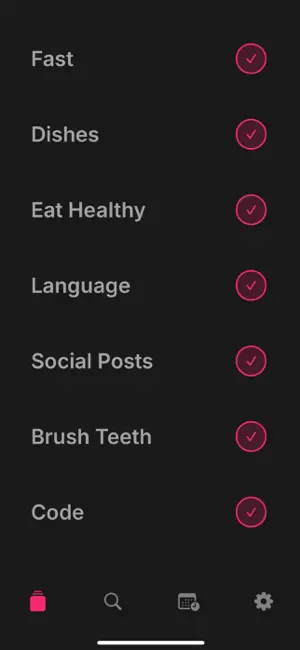 Baseline Habits screenshot 1