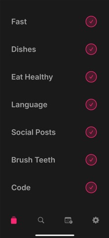 Baseline Habits screenshot