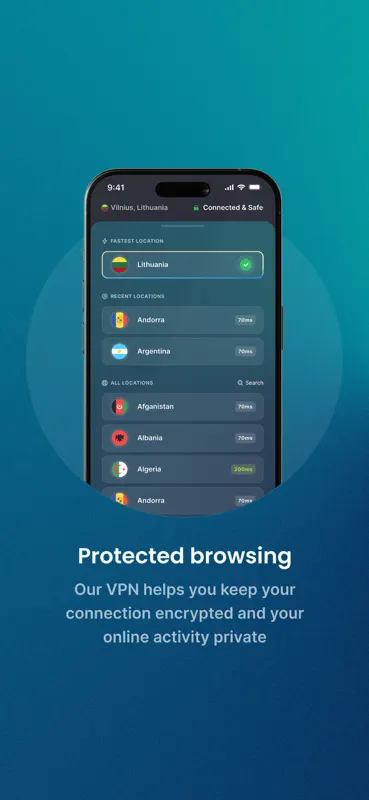 iHide VPN – Secure & Private screenshot 2 of 4