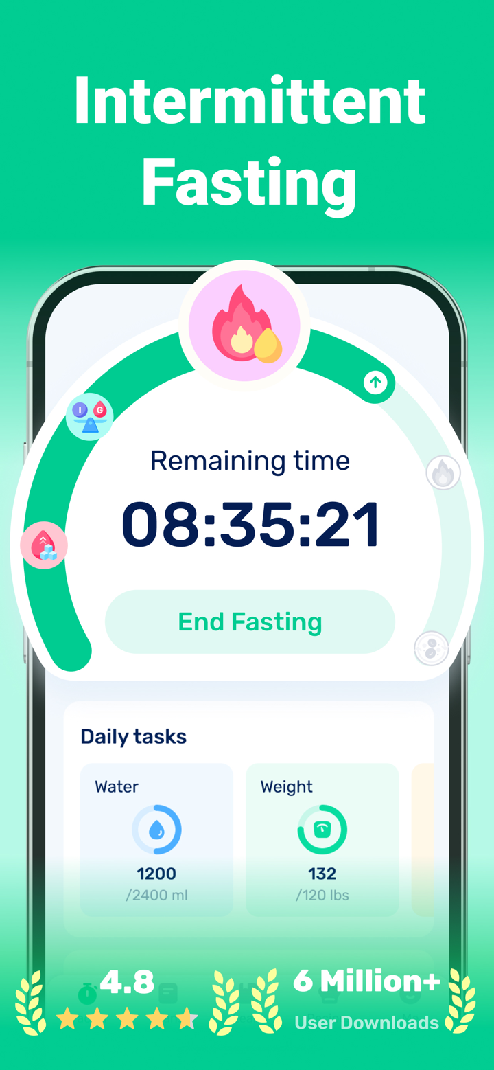 Intermittent Fasting GoFasting screenshot 1