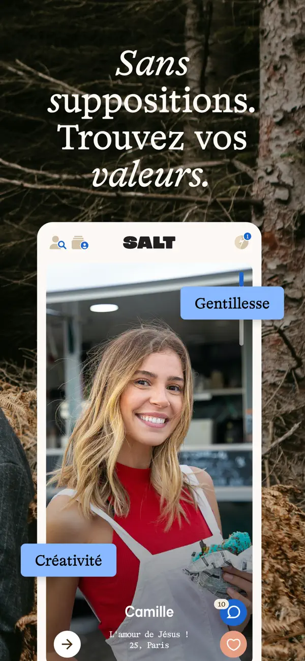 Screenshot #2 pour SALT - Rencontres chrétiennes