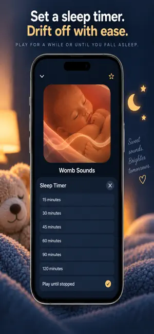Quiet Baby: Baby Sleep Sounds screenshot 4