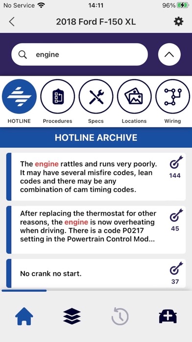 Screenshot 4 of Direct-Hit Mobile by Identifix App