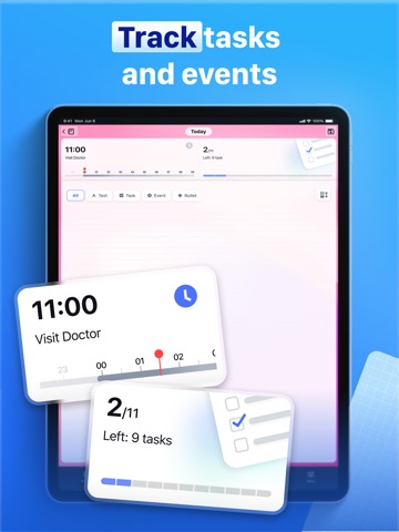 Paper Planner, Diary, Calendar iPad screenshot