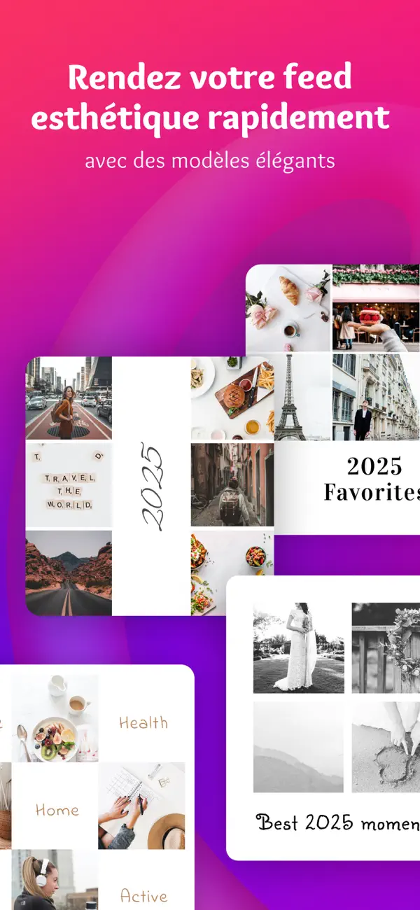 Screenshot #3 pour Top 9 Insta Photo Collage 2025