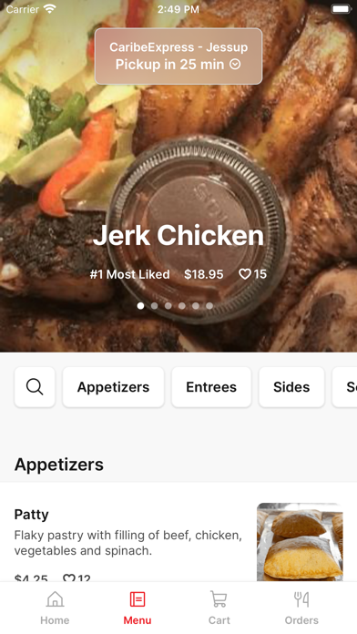 Caribe Express iPhone screenshot 2 - Food & Drink app