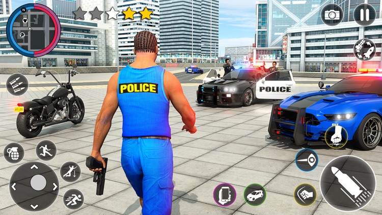 Police Officer Rope Hero Mafia