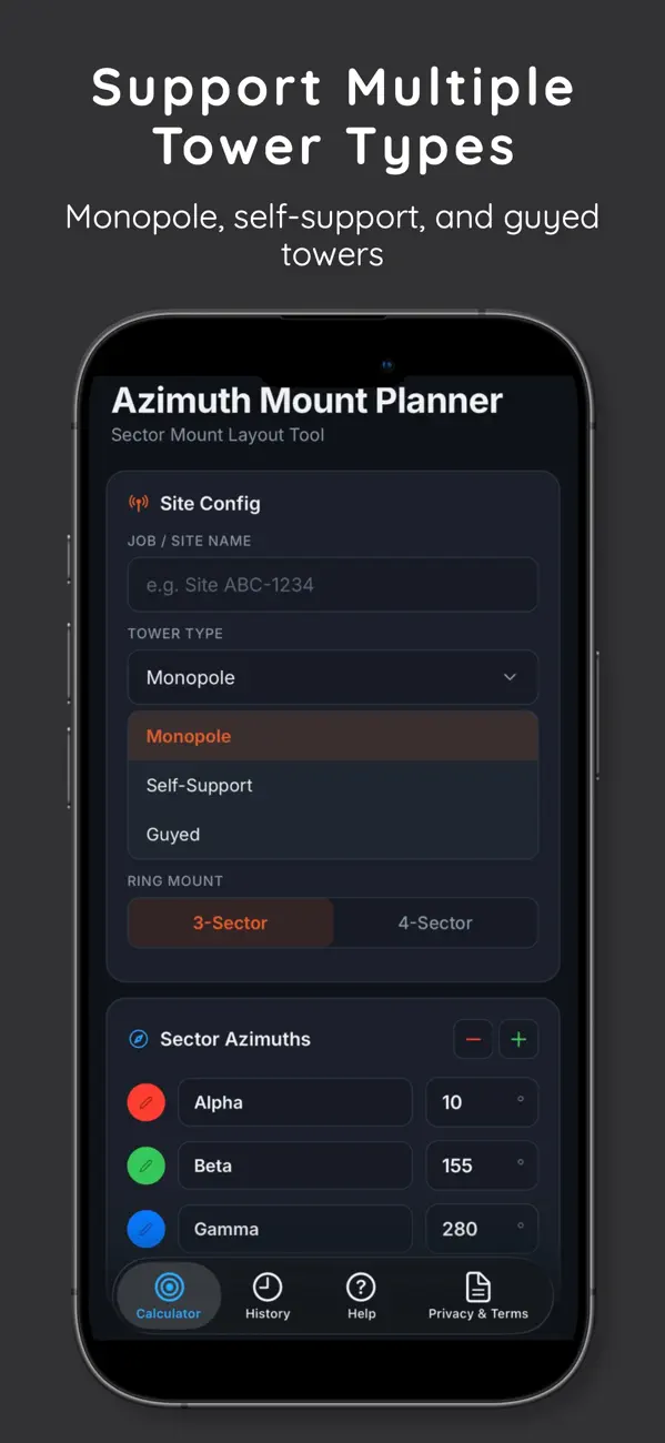 Screenshot #2 pour Azimuth Mount Planner