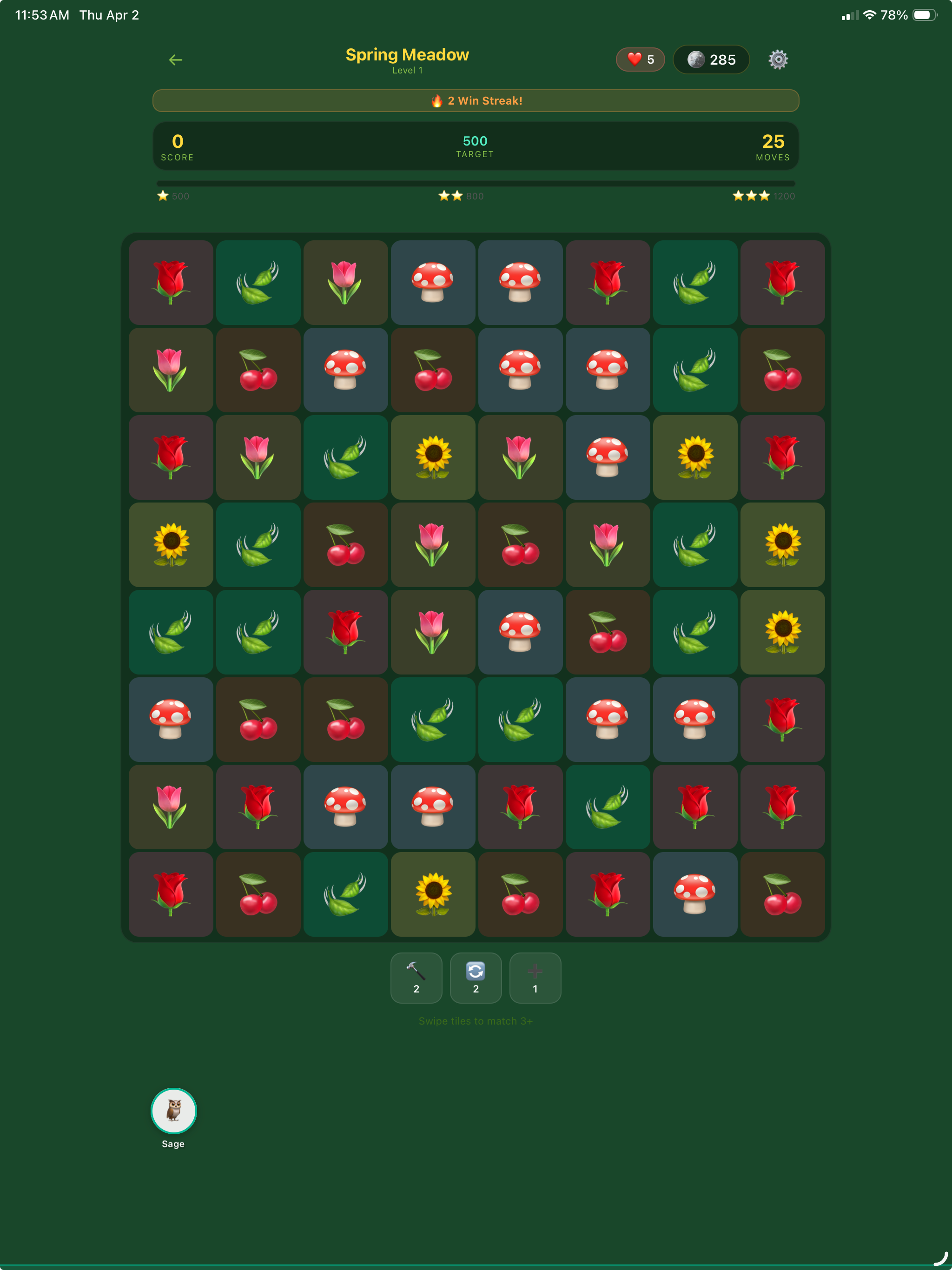 Garden Match Puzzles screenshot 3