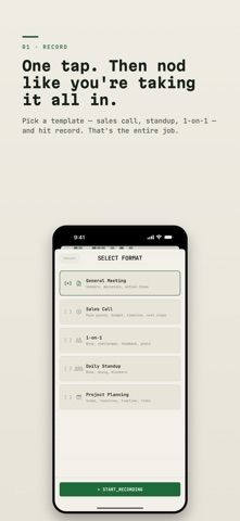 AI Voice Notes : Meeting Mind のスクリーンショット