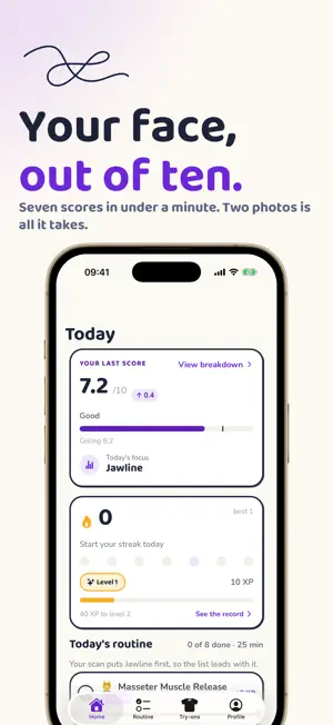 Fazly: Looksmax AI Face Scan screenshot 1
