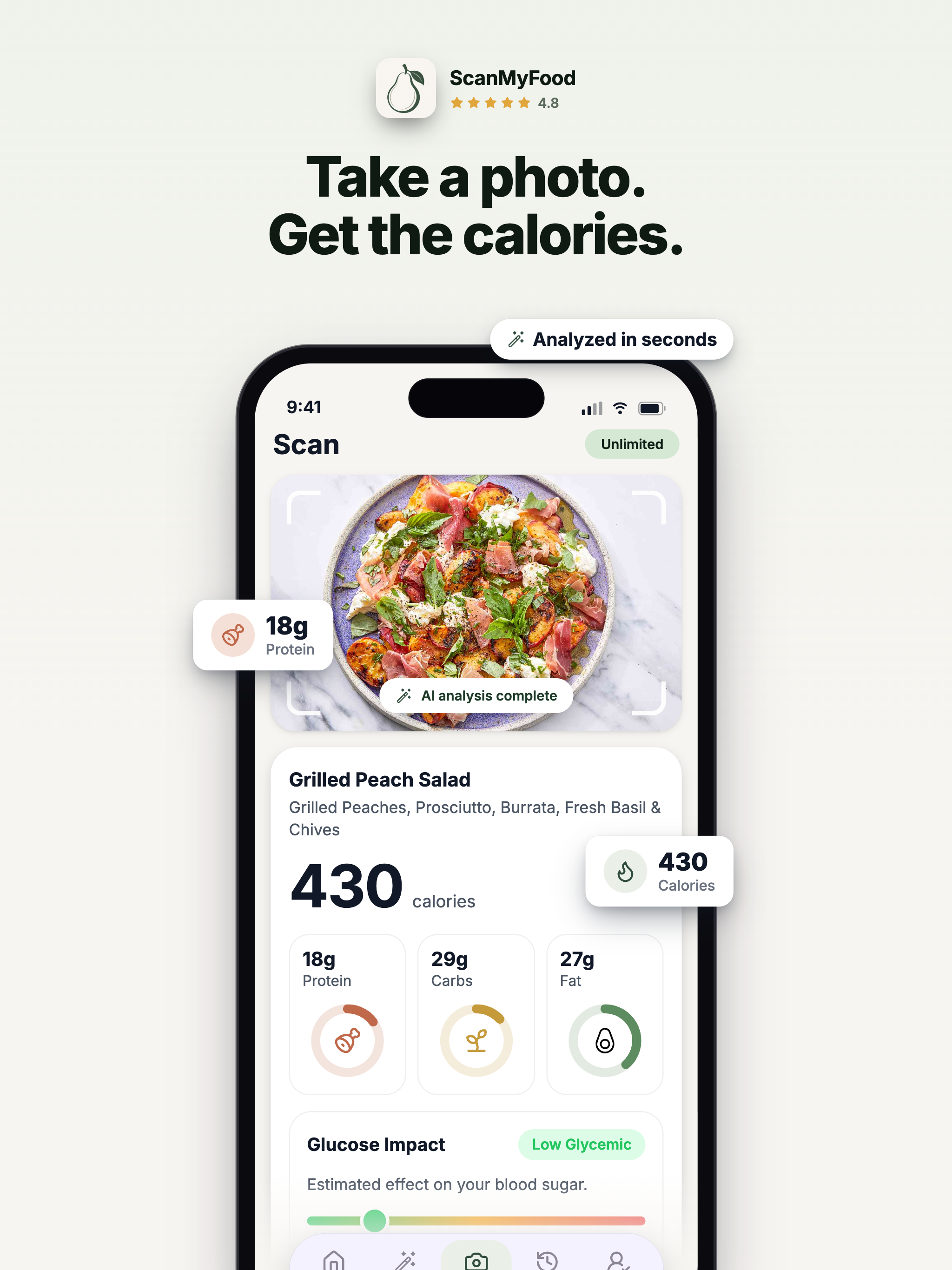 ScanMyFood: AI Calorie Counter screenshot 7