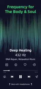 Healing Frequencies Sounds screenshot #5 for iPhone