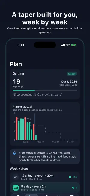 PouchCut: Nicotine Pouches screenshot 2