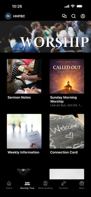 Huber Heights First Baptist screenshot 2