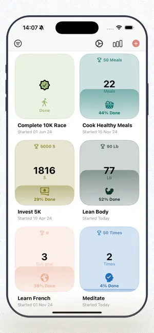 Goal Tracker・Focus Planner・Aim screenshot 2