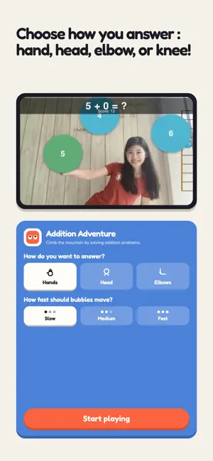 Curii Learn Math by Moving screenshot 3