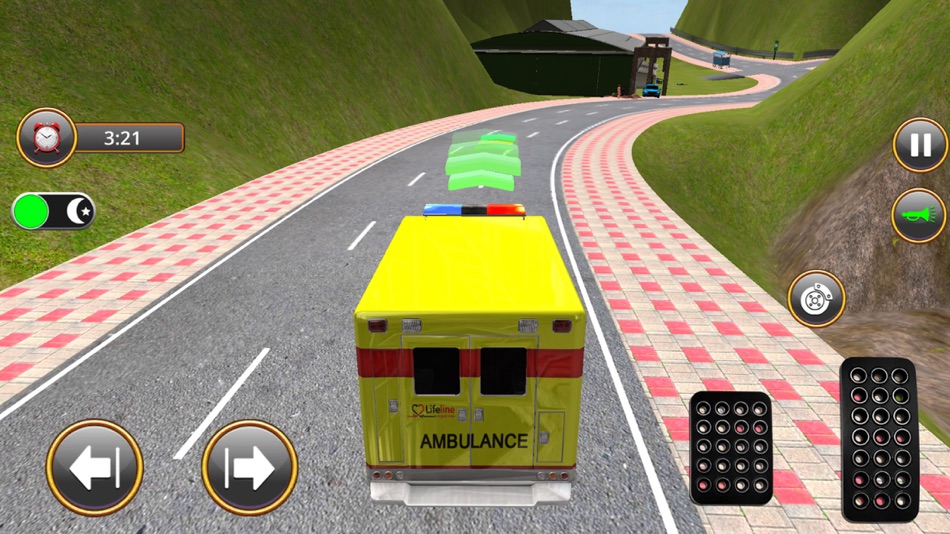 #4. Ambulance Rescue Driving Game (iOS) 由: Muhammad Tayyab