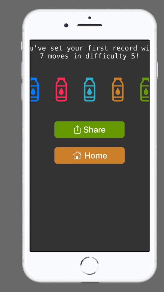 #2. Bottle Match Challenge (iOS) Podle: Ahmet Muhammet Vural (AN)