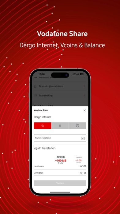 My Vodafone Albania Screenshot