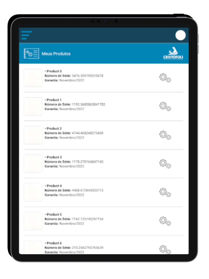 #2. App Cristófoli (iOS) 由: Felipe Duarte