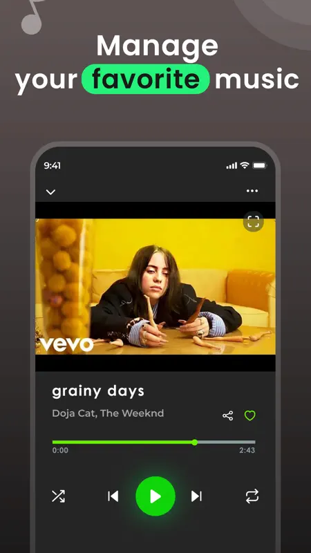 Music Player : Songs Streaming screenshot 3 of 3