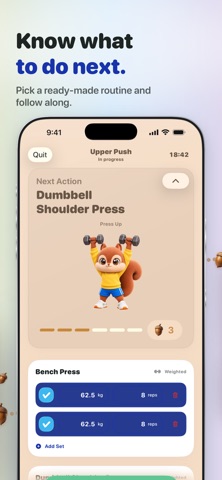 AcornSet: Workout Tracker screenshot 4