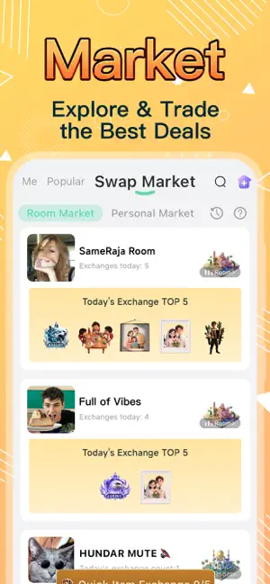 Haza - Group Voice Chat Rooms screenshot 2