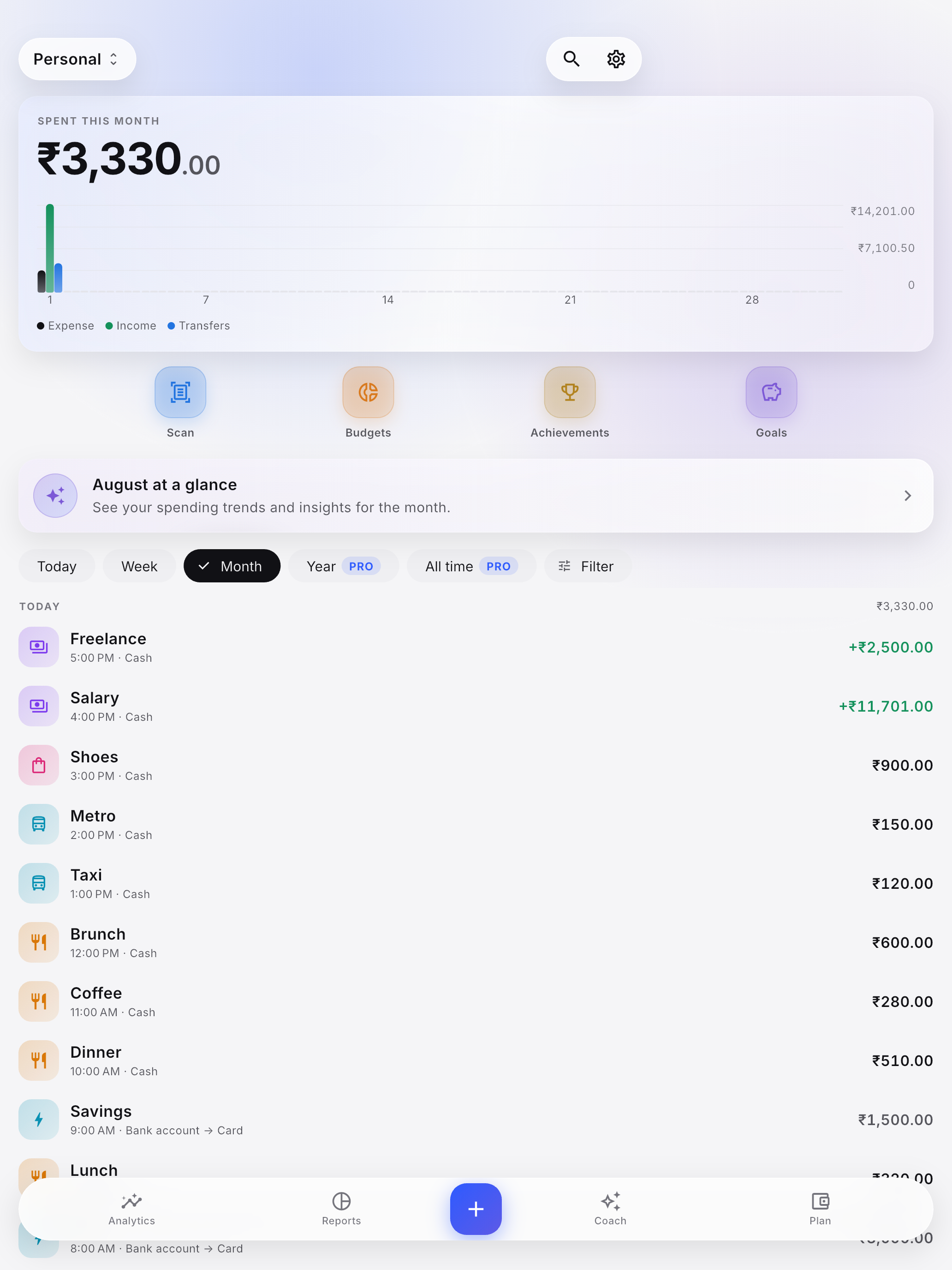 TapExpense: Budget & Expenses screenshot 7