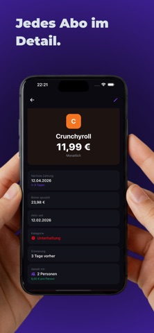 Aboly - Abo Tracker Screenshot 7 of 10
