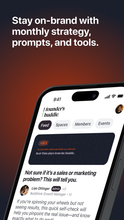 The Founder’s Huddle