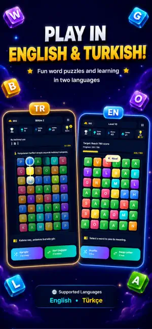 LingoBlocks Word Puzzle screenshot 1