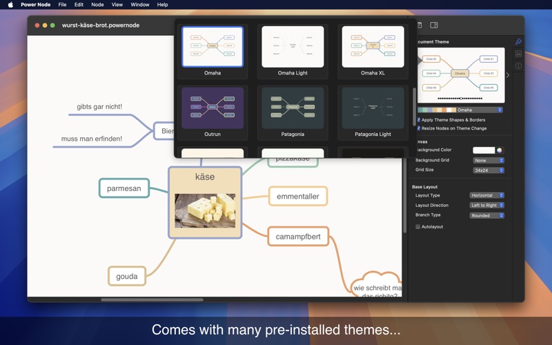 Power Node - Mind Map Screenshot