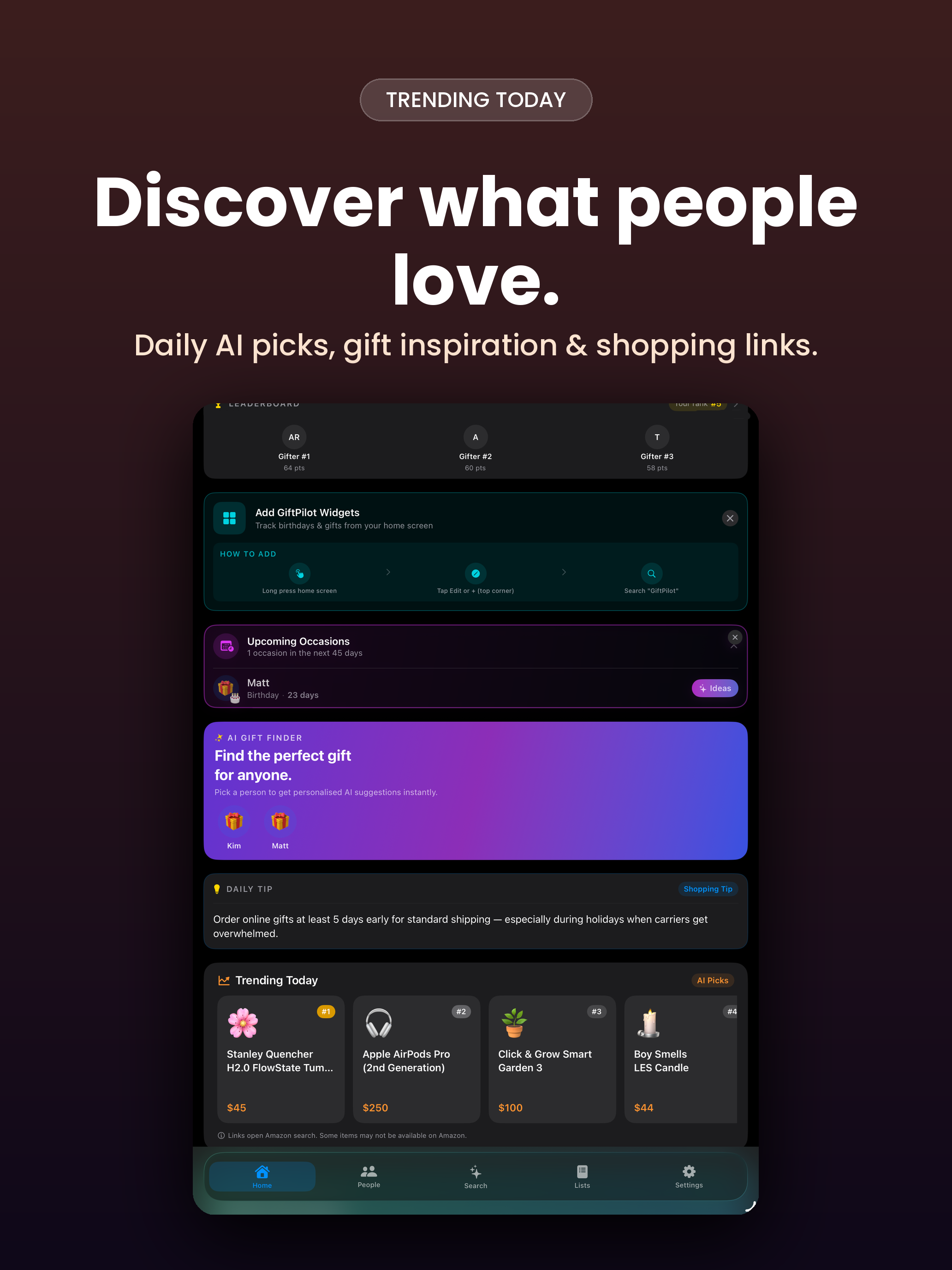 GiftPilot – AI Gift Finder