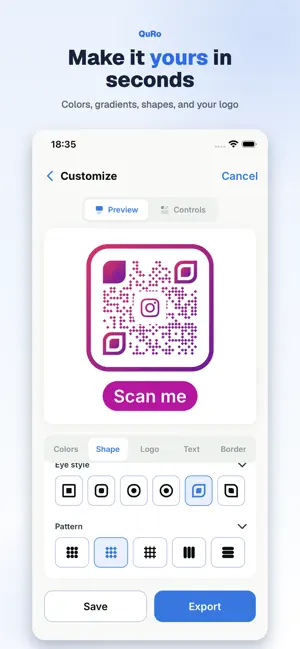 QR Code Generator - QuRo screenshot 4